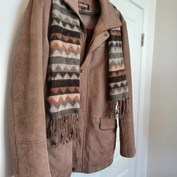 Cashmink Men's Scarf Made in Germany - Picture 5 of 5